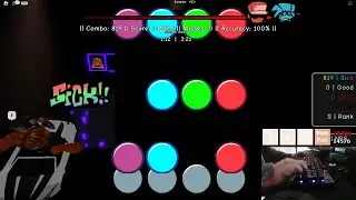 (Project Night Funkin) Rum N' Bass - Expert + (100% PFC) | Roblox FNF