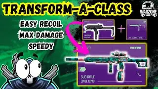 Transformed *Meta* SMG Loadout is MAX DAMAGE Assault Rifle?!? (FJX Horus)
