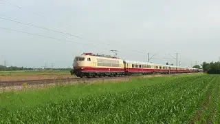 Auf der Rheintalbahn - Köndringen-Kenzingen-Riegel - Juni 2024
