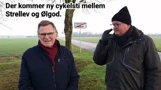 Ny cykelsti mellem Strellev og Ølgod