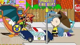 REQUESTED BY @melkumar6783: Team Goofy vs Team Charlie - Mugen Battle