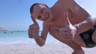 Пересечение границы Египта и Израиля. Пустыня и мертвое море. Часть 5.
