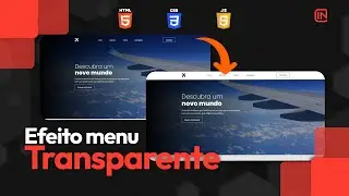 Como criar um Site Responsivo com HTML e CSS pt. 8 - Efeito de rolagem do menu