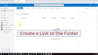 OneDrive Shortcuts to Folders