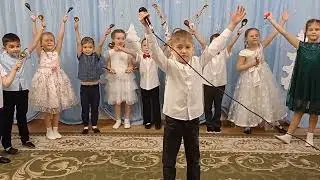 "Русская зима", муз и сл. Л. Олифировой. МАДОУ ЦРР № 2 "Дельфин" г. Бердск.  5 гр  2022