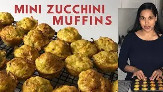 Mini zucchini muffins | healthy snacks for toddlers