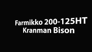 Farmikko 200-125HT med Kranman Bison