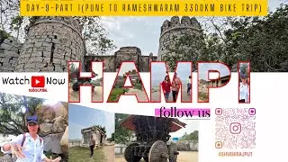 Day 9 - Hampi | Kishkindha | Exploring the Lost Kingdom of India | Pune to South Bike Trip #hampi