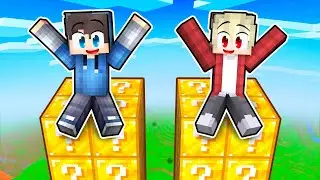 Helix vs Kevin: Epický LUCKY BLOCK TOWER RACE