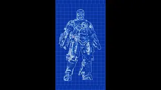 Create a Blueprint of Anything in Photoshop | Photoshop Shorts