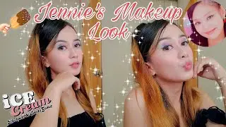 🍦BLACKPINK JENNIE's INSPIRED MAKEUP LOOK (ICE CREAM MV) ||KIRRA