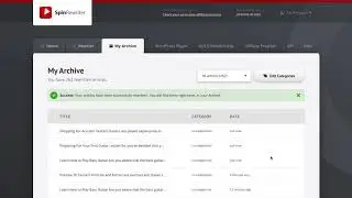 How to spin multiple articles at once (bulk spinning) - Spin Rewriter tutorial
