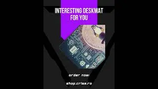 You want a cool deskmat