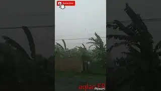 hujan yg menyeramkan