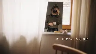 January Vlog / The start of a new year, Baking Scones, Our first snow