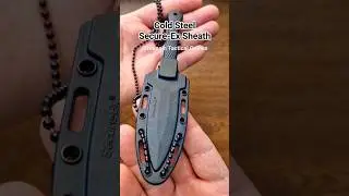 Cold Steel Hide Out Knife, Secure-Ex Sheath #49NDE #coldsteel #gun #shotgun #revolver #armtacgames