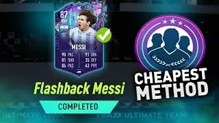 87 Flashback Messi SBC! (Cheapest Method) - #FIFA2​3