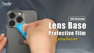 【hoda】iPhone 13｜Lens Base Full Coverage Protective Film Installation