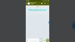 How to send large file? via WhatsApp . With TalkBack in Bengali.