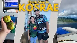 Quick Stop in Kosrae || Airport Layover