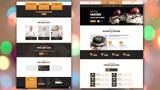 Complete Responsive Cake Shop - Bakery Website Template Design -Free Website Code -100% Free Prpject