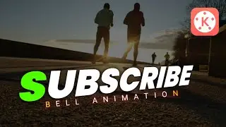 DOPE Subscribe Bell Animation Editing With Kinemaster !! ✨