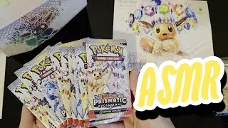 ASMR | Prismatic Evolutions Pokemon Center ETB
