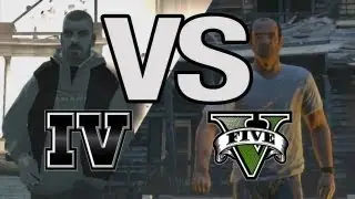 GTA IV vs GTA V Graphics comparison