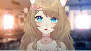 Hana catches you staring at her