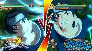 All Character Models & Graphics Comparison-Naruto Ultimate Ninja Storm VS Naruto Storm Connections