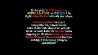 Tayyip Erdoğan HaberTürk Şok Ses Kaydı