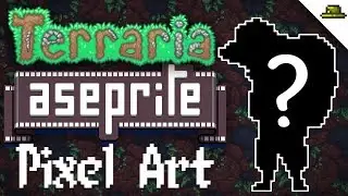 Terraria Skeleton Merchant Pixel Art Timelapse | Aseprite