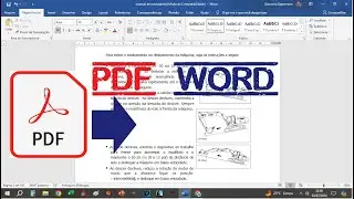 FORMA MAIS FÁCIL DE CONVERTER DOCUMENTO PDF PARA WORD