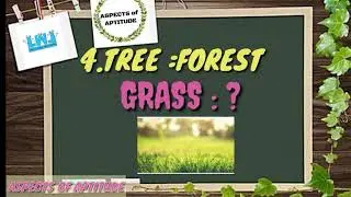 GENERAL MENTAL ABILITY ANALOGY | ASPECTS OF APTITUDE | TAMIL