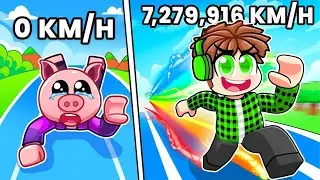 Běžím 7,279,916 KM/H abych byl NEJRYCHLEJŠÍ v Robloxu!