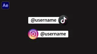 How to Create a Social Media Lower Third in After Effects