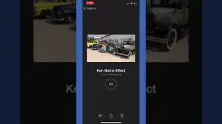 Ken Burns Effect iMovie Editing on iPhone Tutorial (For Photos Not Video)
