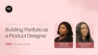 Building portfolio as a product designer | I4G Circles