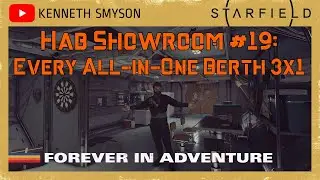 Starfield Hab Showroom 19: Every 3x1 All-in-One Berth