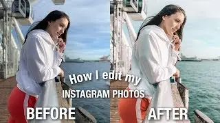 HOW I EDIT MY INSTAGRAM PHOTOS USING LIGHTROOM | Super Easy