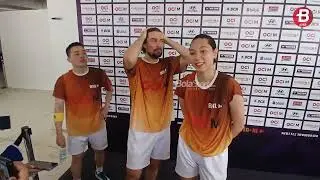 Tim Hurricane Taklukkan Hendra Setiawan dkk di Hari Pertama BDMNTN-XL 2024