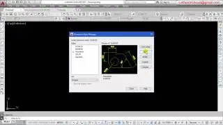 Video 8: Teaching Autocad drawing - Creating dimensions for AutoCad drawings