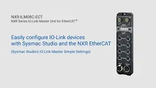 Simplify IIoT Adoption with Sysmac Studio’s IO-Link Master Simple Settings
