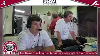 Alabama vs Mississippi State Booth Cam Highlights (2023)