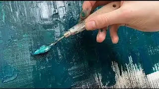 Рисование акрилом | Интерьерная картина