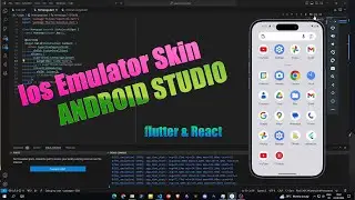 Android Emulator Skin - Make Your Android Emulator Look Like an iPhone 14 Pro! - for(flutter/React)