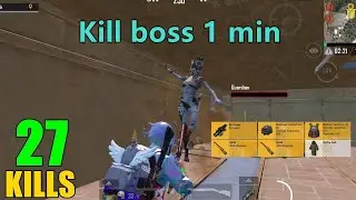 Pubg Battleground with Pubg Girl Gamer | Kill Boss 1 Min in Ancient Secret | Don't miss last scene😂👌