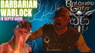 Baldur's Gate 3 Best Barbarian Warlock Multiclass Build Guide | Beginner Friendly | Karlach Minsc |