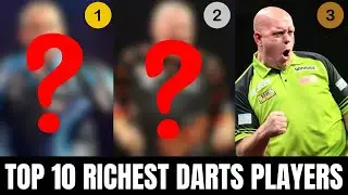 Top 10 RICHEST Darts Players