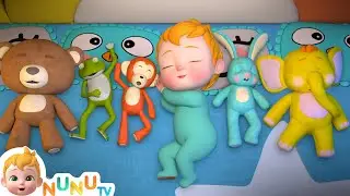 Ten in the Bed | Roll Over Baby Song | More Nursery Rhymes & Toddler Songs | NuNu Tv